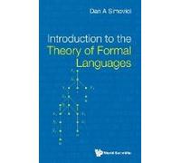 Introduction To The Theory Of Formal Languages