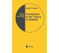 Introduction To The Theory Of Stability