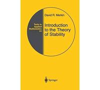 Introduction To The Theory Of Stability
