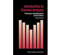 Introduction To Thermal Analysis