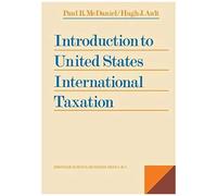 Introduction To United States International Taxation