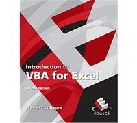 Introduction to VBA for Excel Steven C. Chapra (Auteur)