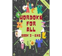 Introduction To Wordoku Level 3 (6x6) - 8-10 Years