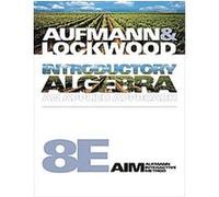 Introductory Algebra Aufmann, Joanne Lockwood, Vernon C. Barker (Auteur)
