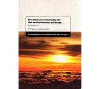 Introductory Chemistry for the Environmental Sciences, Cambridge Environmental Chemistry Series Roy M. Harrison, S. J. De Mora (Auteur)