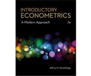 Introductory Econometrics by Jeffrey Michigan State University Wooldridge Jeffrey Michigan State University Wooldridge (Auteur)