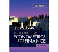 Introductory Econometrics for Finance by Chris University of Reading Brooks Unknown (Auteur)