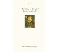 Introduire Un Peu D'art Dans Nos Sentiments