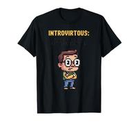 Introirtueux, Je suis là pour Vous Aider mais Je préfère ne T-Shirt Graphique avec Valeur
