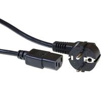 Intronics Powercord 230V, Black, 5.0m, mâle/femelle, 5m, noir