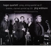 Edvard Grieg Grieg: String Quartet, Op. 27/Brahms: Clarinet Quintet, Op. 11 (CD)