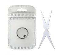 Introti Aimant de vernis à ongles gel œil de chat léger creux circulaire large faisceau de haute qualité pour la maison, les débutants et les artistes (B)