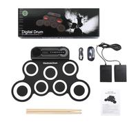 Introti Batterie électrique avec haut-parleur 7 pads - Instrument de percussion