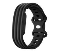 Introti Bracelet de sport perforé en silicone compatible avec Fitbit Air, bracelet de rechange pour traqueur de fitness, sangles à boucle réglable, bracelet respirant pour randonnée, course à pied