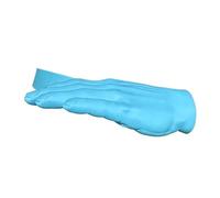 Introti Chapeau de soleil en forme de main en PLA - Mains libres - Visière de protection de la paume réglable - Léger - Pour l'extérieur, la plage, les fêtes, les farces - Cadeau, J, M-XL