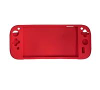 Introti Coque de protection en silicone anti-chute pour Switch 2 Rouge