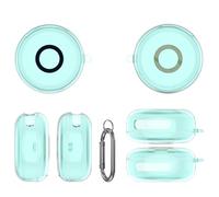 Introti Coque de protection en TPU avec mousqueton - Résistante aux rayures et aux chocs - Compatible avec les écouteurs Anker Sleep A30