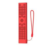 Introti Coque de protection pour télécommande HISENSE ERF2K38H avec lanière - Coque de protection complète en silicone anti-rayures et anti-chute - Accessoires de télévision intelligente