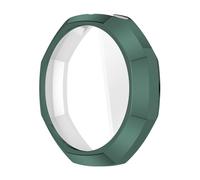 Introti Coque en silicone mat octogonale pour montre Swatch Royal Pop Modification Cadre Refit Protecteur d'écran pour montres Swatch AP Royal Pop (vert émeraude)