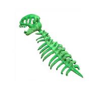 Introti Costume de squelette de dinosaure 3D en peluche confortable avec capuche pour homme et femme - Pour fêtes costumées et photos