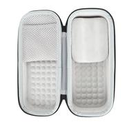 Introti Étui de rangement en EVA pour microphone KMC600 avec poche en maille pour accessoires de microphone, sac de rangement de protection doublure en éponge pour les créateurs de contenu en direct