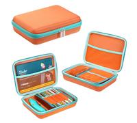 Introti Étui de transport rigide pour 3Doodler Start+ (2024) Sac de voyage pour stylo 3D, Orange