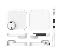 Introti Housse de protection en silicone avec lanière - Coque de protection anti-chute et anti-chocs pour enregistreur vocal Anker Work