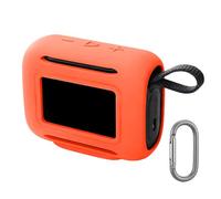 Introti Housse de protection intégrale ultra fine en silicone résistant aux chocs à 360° pour haut-parleurs portables pour l'extérieur, les voyages, le camping, le cyclisme