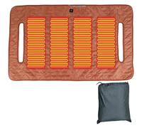 Introti Housse de siège chauffante pour voiturette de golf (café)