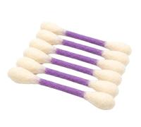 Introti Lot de 6 jouets géants interactifs en feutre pour chat avec herbe à chat - Jouet à mâcher pour chaton - Cordes de dentition pour exercices d'ennui et aide digestive (violet)