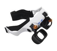 Introti Loupe mains libres avec lumière LED illuminée avec 10 lentilles interchangeables 2 x 4 x 6 x 10 x 13 x pour réparation de montres et bijoux