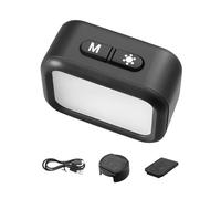 Introti Mini lumière pour Insta360 Link 2/2C/2 PRO - Webcam magnétique portable avec 4 températures de couleur et intensité variable en continu - Support magnétique de type C rechargeable