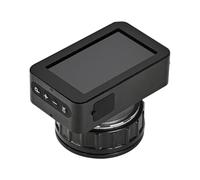 Introti Oculaire électronique 4K 512 Go Support de stockage Caméra de vision nocturne Mode vision nocturne Affichage 7,6 cm Caméra télescope pour la visualisation au microscope