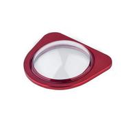Introti Protection de caméra avant en verre trempé résistant aux rayures et aux chutes pour Tesla Model Y Model 3 2025-2026Model YL (rouge)
