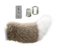 Introti Queue mobile rechargeable avec télécommande - Universel - Facile à installer - Accessoire de cosplay