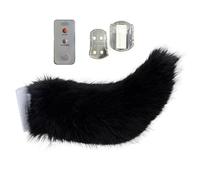 Introti Queue mobile rechargeable avec télécommande - Universel - Facile à installer - Accessoire de cosplay