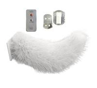 Introti Queue mobile rechargeable avec télécommande - Universel - Facile à installer - Accessoire de cosplay