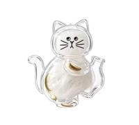 Introti Récipient magnétique pour moustaches de chat avec mini vase, conteneurs souvenirs pour animaux domestiques, fourrures de chats et moustaches de stockage pour stocker les moustaches et les