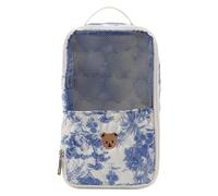 Introti Sac à langer portable réutilisable avec fermeture éclair et poignée pour nouveau-né pour garçons et filles
