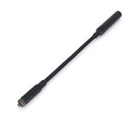 Introti SMA-F Antenne radio double bande VHF/UHF à gain élevé pour une utilisation en extérieur - Antennes à col de cygne tactique pour radios bidirectionnelles portables AT-23G/AT-33G/AT-40G (noir