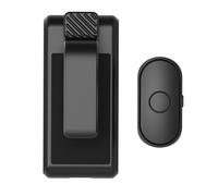 Introti Tourne-page pour accessoires Kindle, télécommande, clicker de type C, rechargeable pour iPad, tablettes, liseuses, lecture de romans (noir)