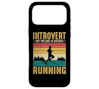 Introvert But Willing to Discuss Running Coque pour iPhone 17 Pro Max