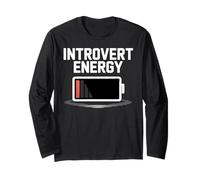 Introvert Energy Batterie Demi-chargée Amusante Manche Longue
