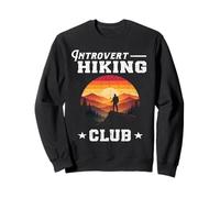 Introvert Hiking Club Profitez de la Solitude Nature Lover Wellness Sweatshirt