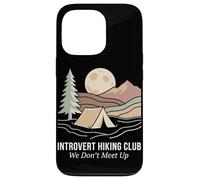 Introvert Hiking Club We Don't Meet Up Tente de Camping randonnée Coque pour iPhone 13 Pro