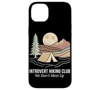Introvert Hiking Club We Don't Meet Up Tente de Camping randonnée Coque pour iPhone 14 Plus