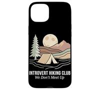 Introvert Hiking Club We Don't Meet Up Tente de Camping randonnée Coque pour iPhone 15 Plus