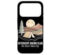Introvert Hiking Club We Don't Meet Up Tente de Camping randonnée Coque pour iPhone 17 Pro