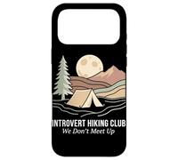 Introvert Hiking Club We Don't Meet Up Tente de Camping randonnée Coque pour iPhone 17 Pro Max