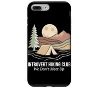 Introvert Hiking Club We Don't Meet Up Tente de Camping randonnée Coque pour iPhone 7 Plus/8 Plus